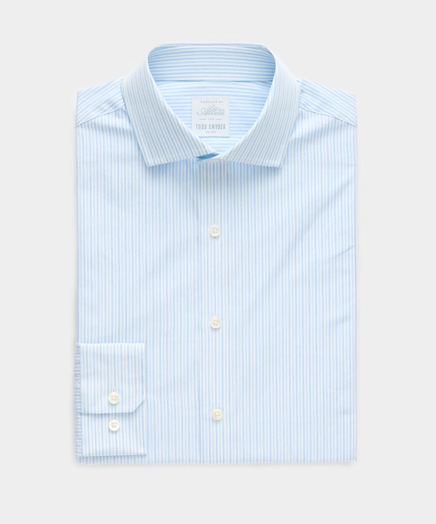 Slim Fit Spread Collar Dress Shirt
