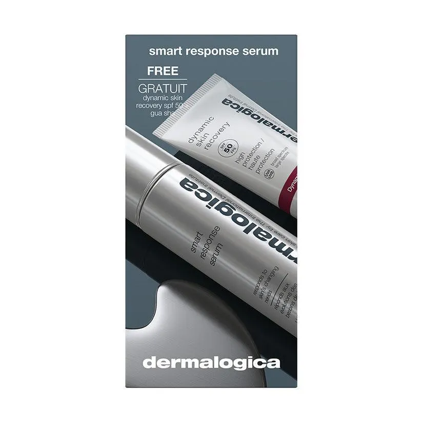 smart response serum kit (1 full-size   free travel and gua sha)