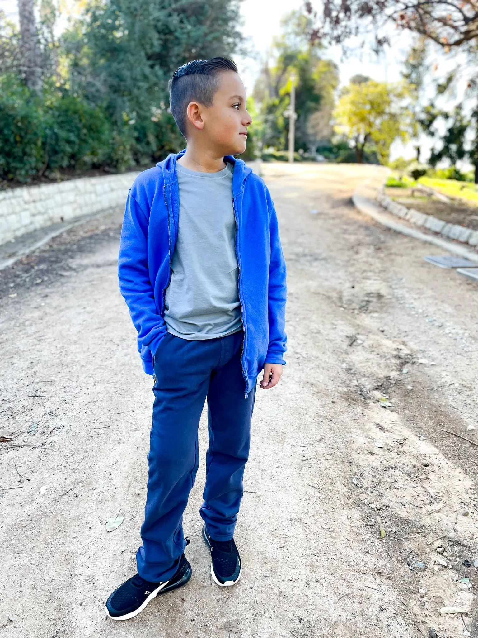 Soft & Cozy 100% Cotton Fleece Zip Hoodie with Inner Pockets | Elf Green