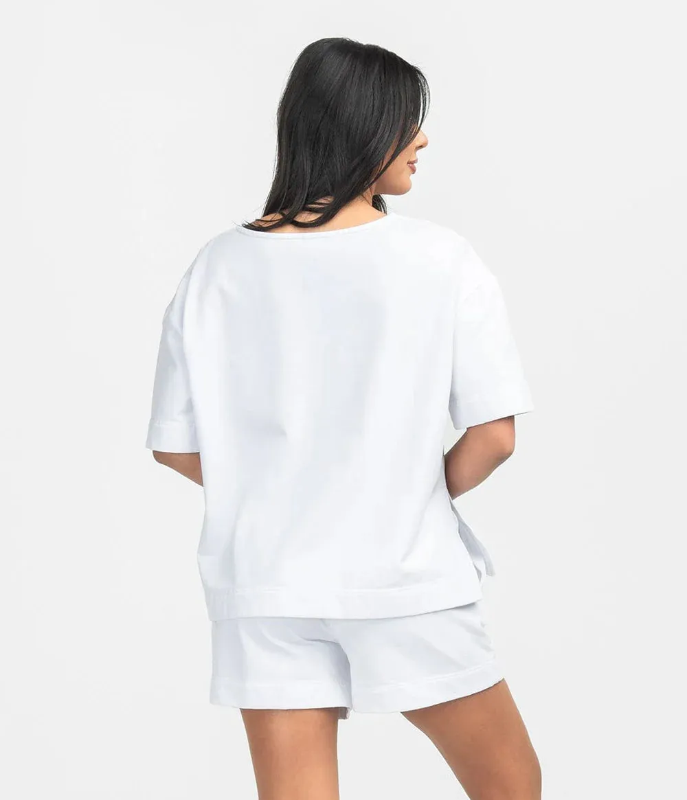 Southern Shirt On The Daily Tee - Bright White