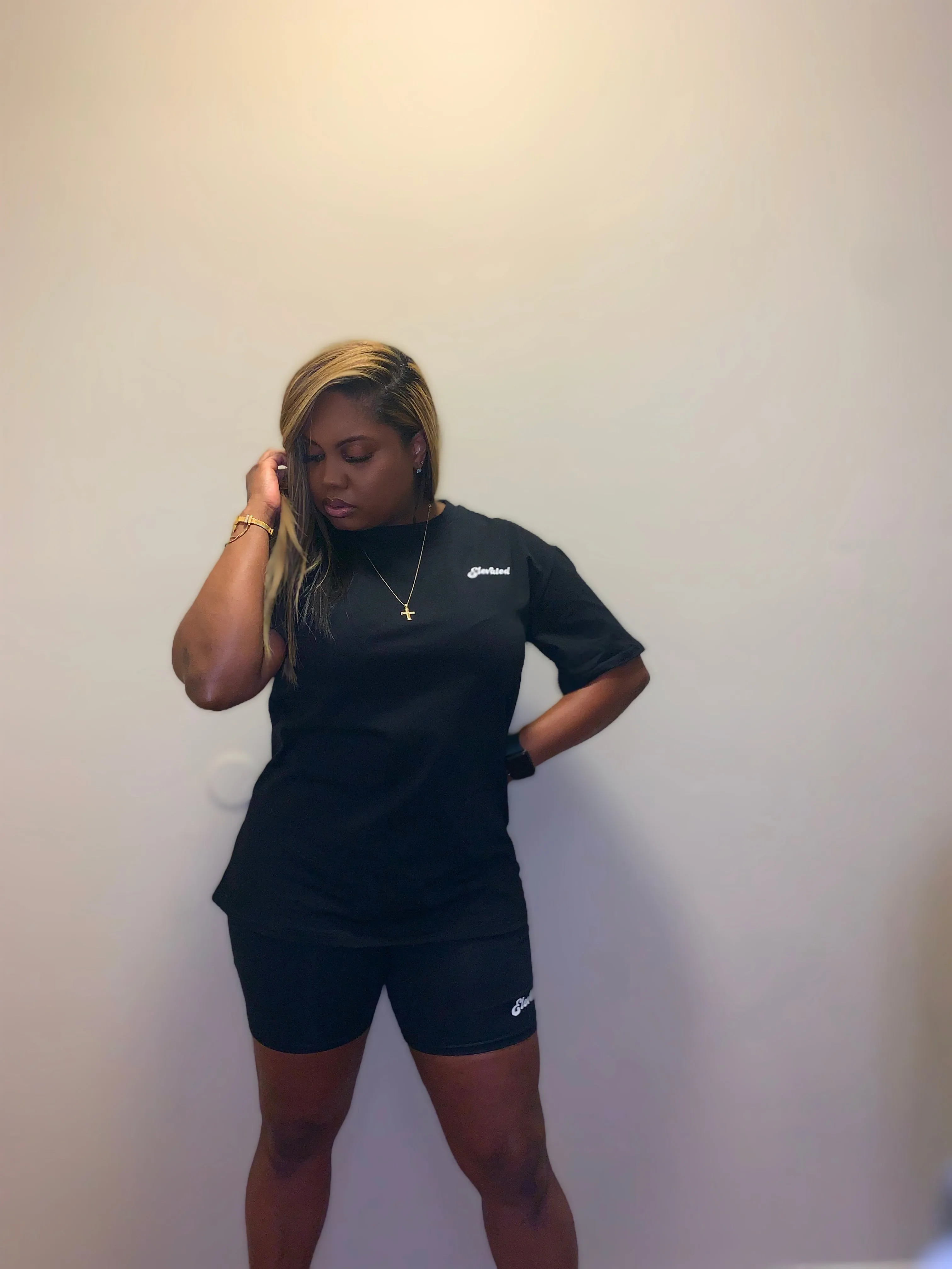 S/S 21 Oversized Tee & Biker Short Set
