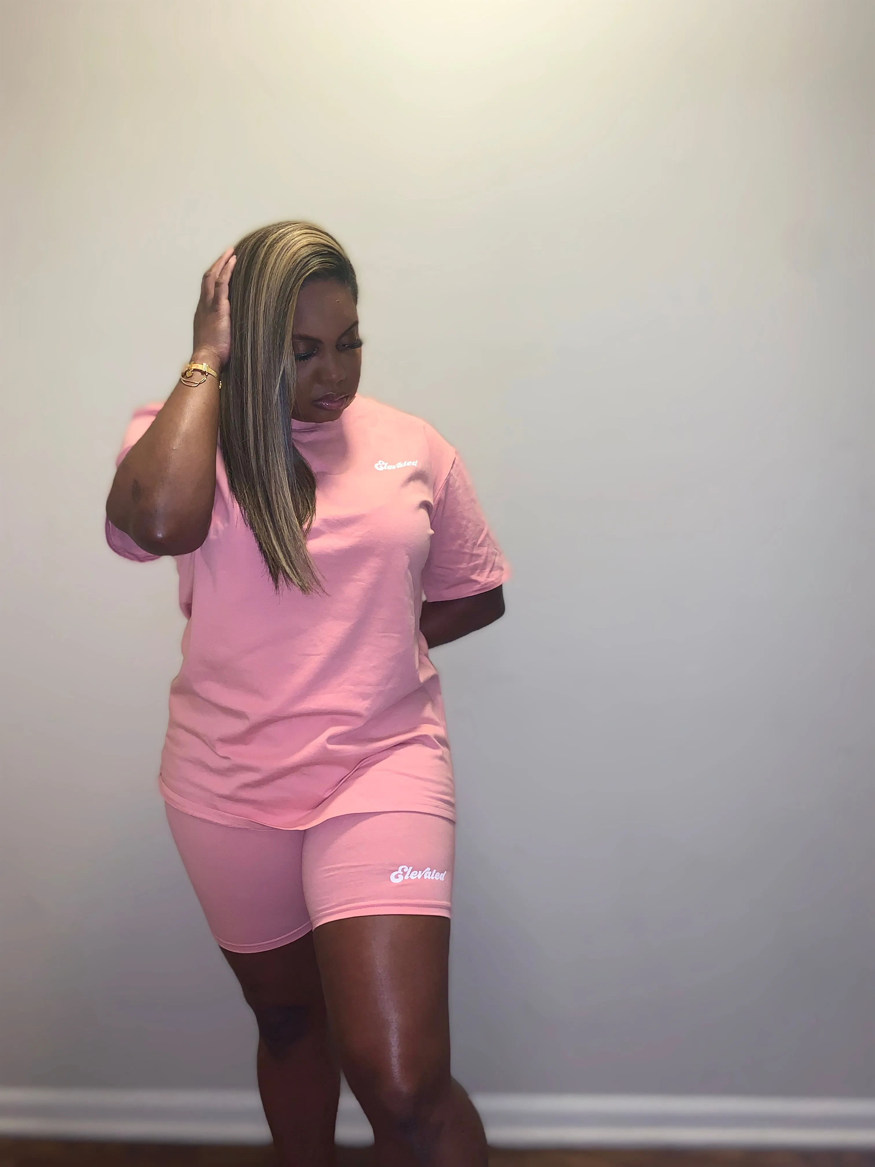 S/S 21 Oversized Tee & Biker Short Set