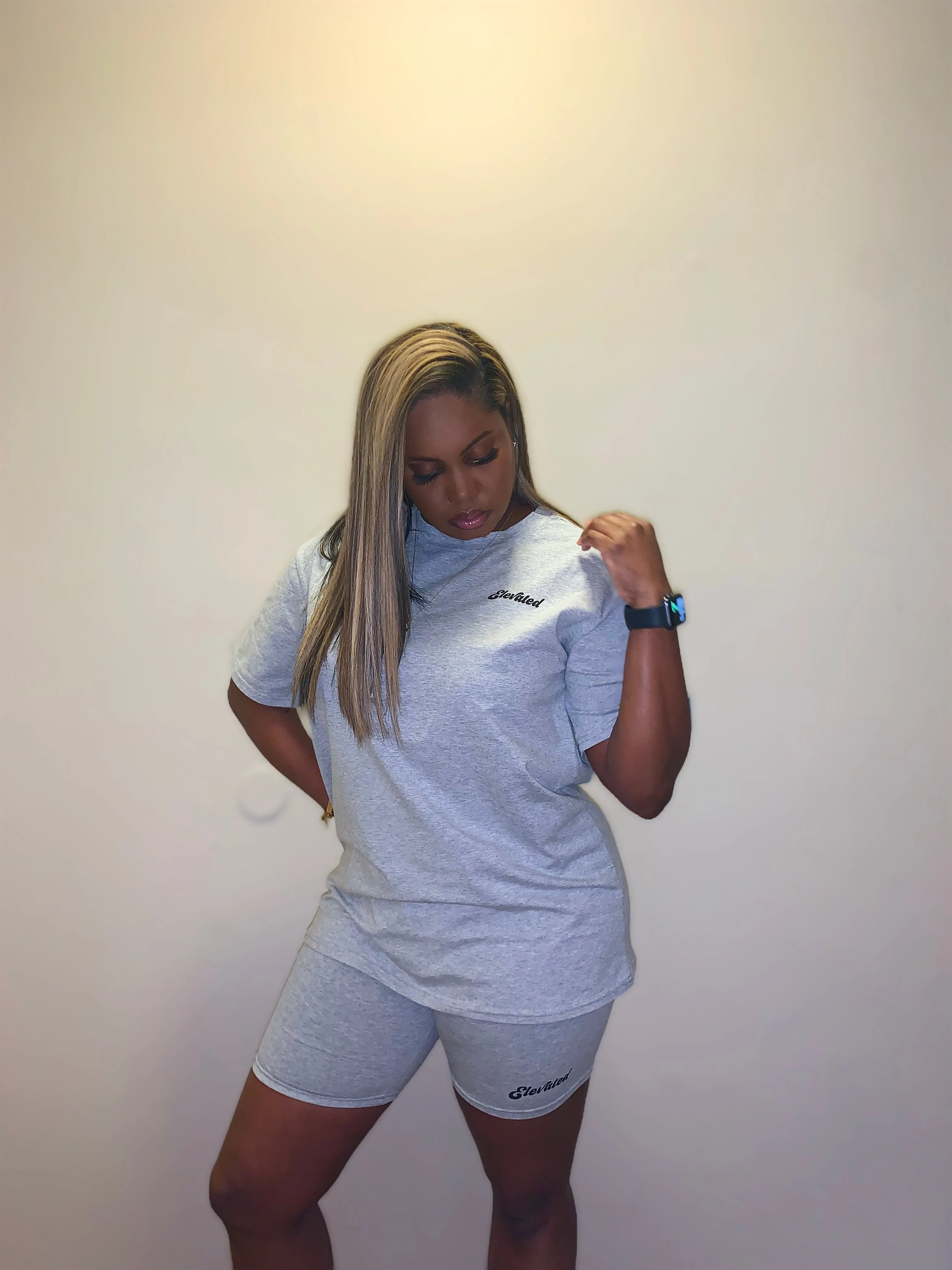 S/S 21 Oversized Tee & Biker Short Set
