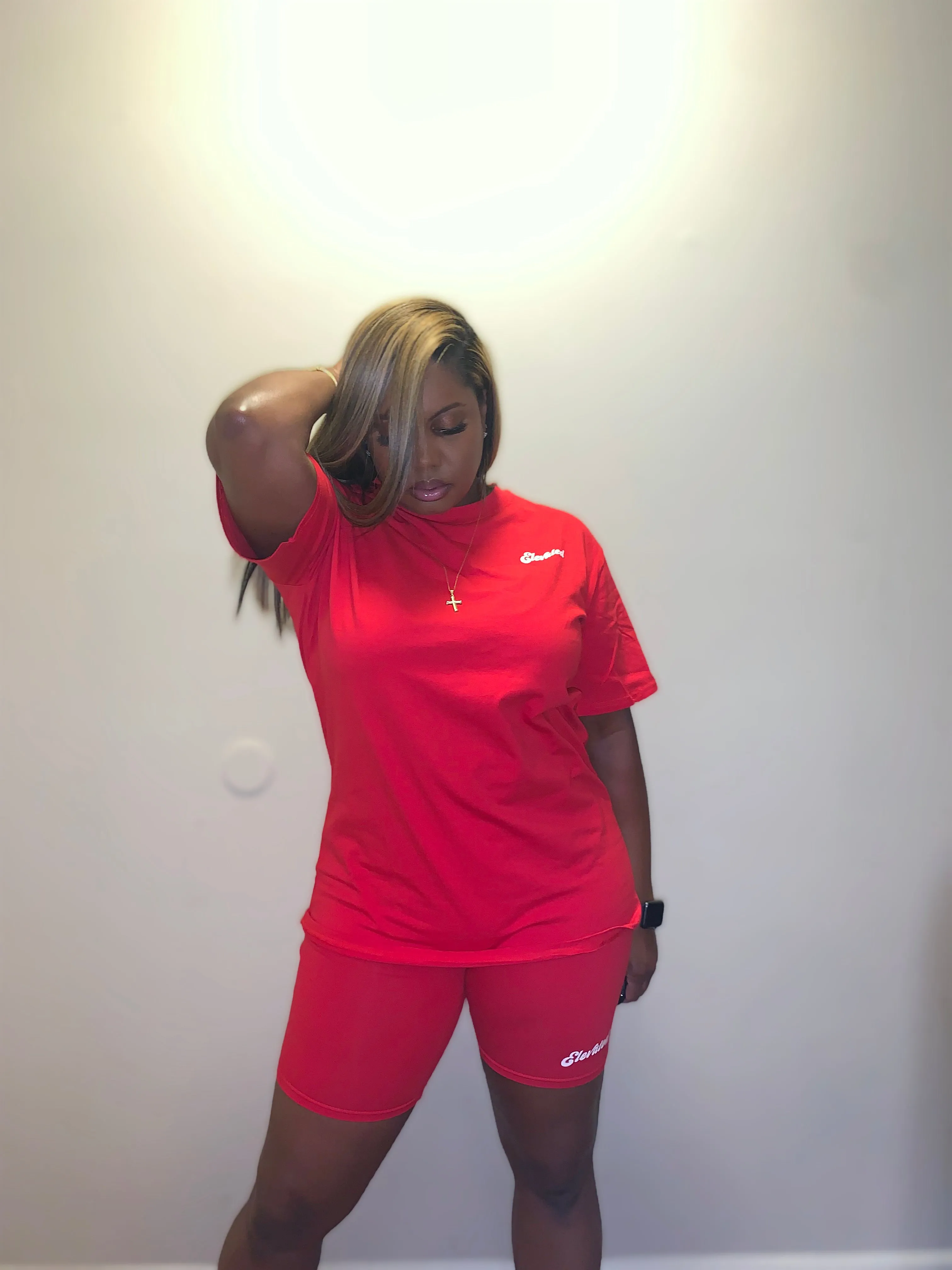 S/S 21 Oversized Tee & Biker Short Set
