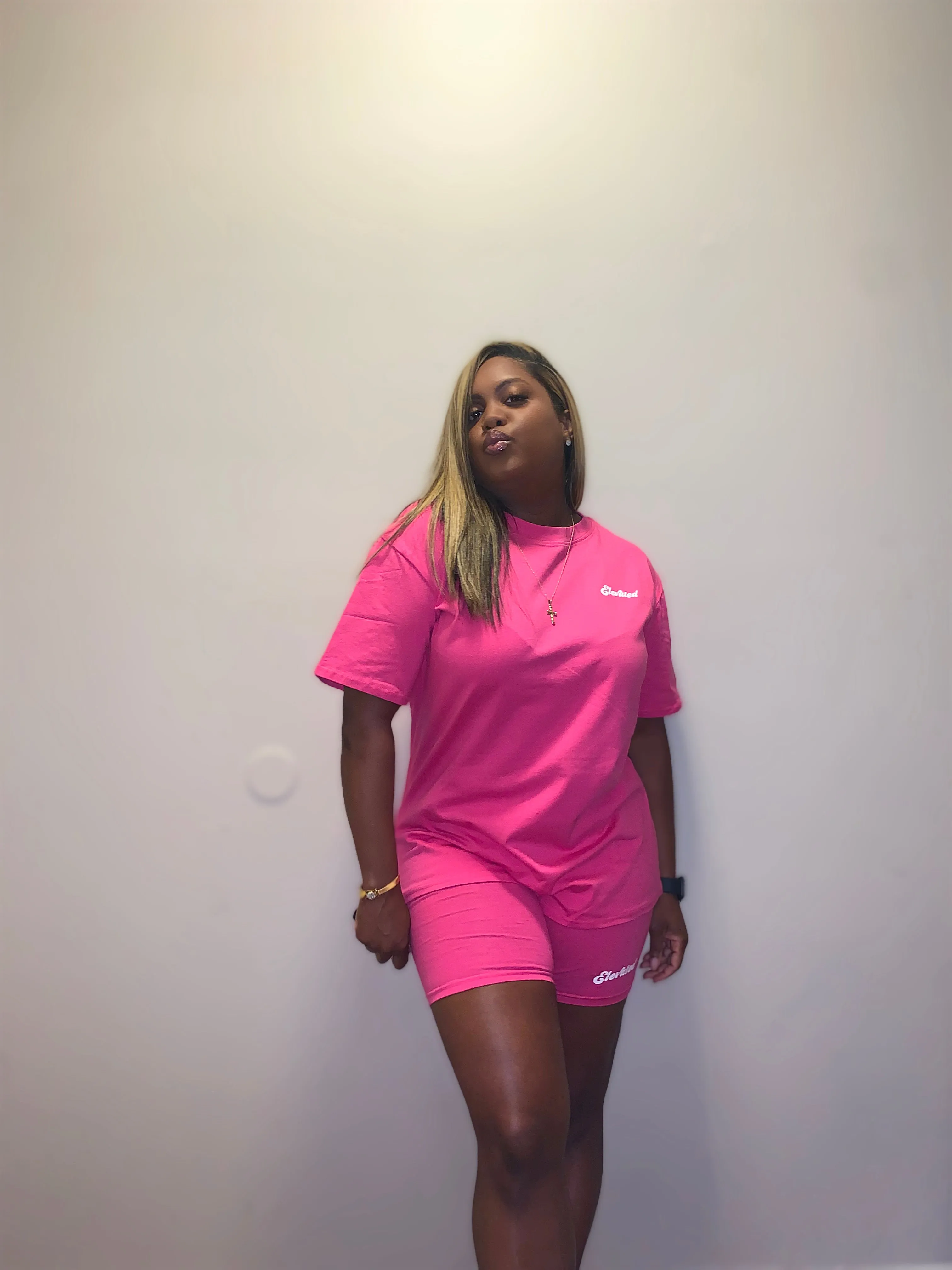 S/S 21 Oversized Tee & Biker Short Set