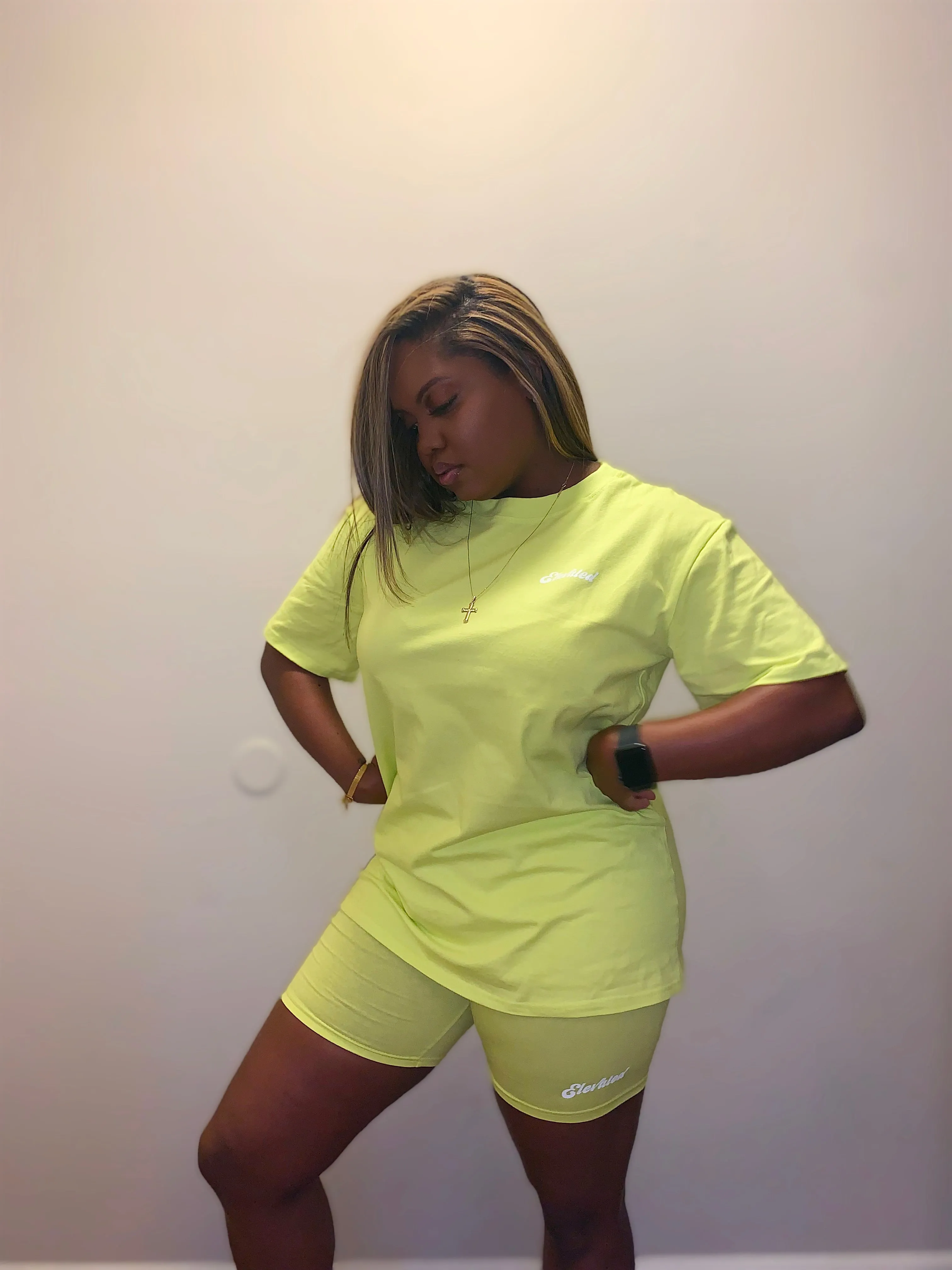 S/S 21 Oversized Tee & Biker Short Set