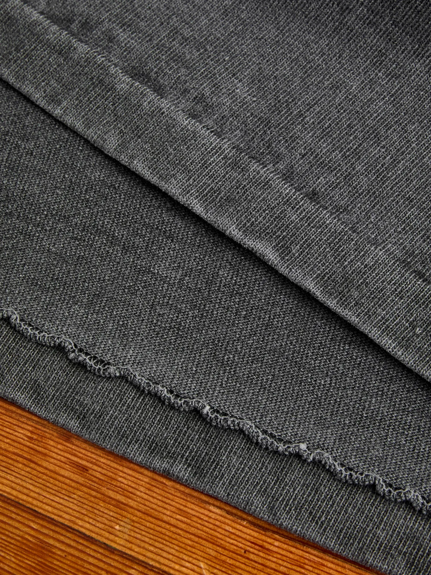 Stand Wheeler Pigment-Dyed T-Shirt in Sumikuro