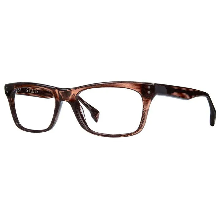 STATE Optical Archer | Extended Vision™ Reading Glasses | Bourbon Pixel