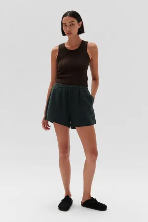 Stella Linen Short Cypress