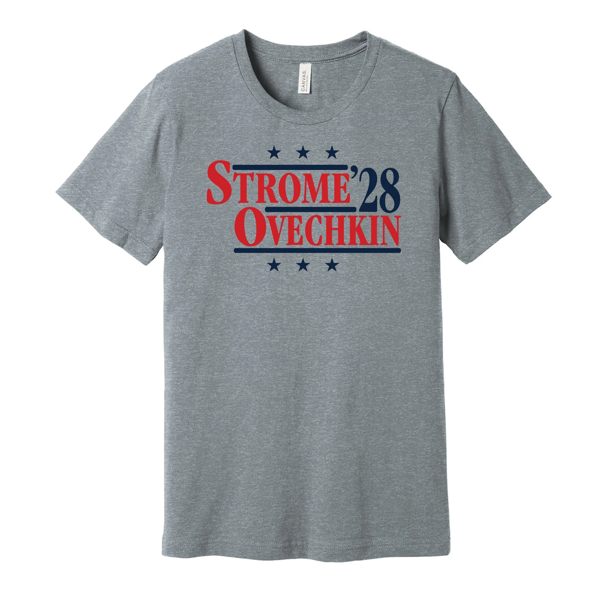 Strome & Ovechkin '24 - Washington Hockey Legends Political Campaign Parody T-Shirt - Hyper Than Hype Shirts