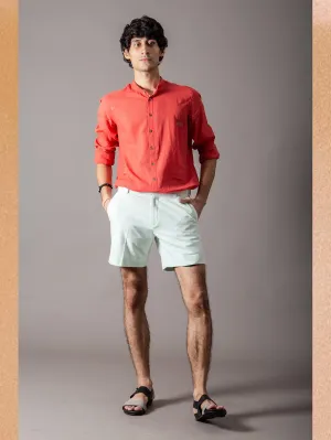 SUKETDHIR   I   SD Shorts Pant | Heavy Cotton | Ice Blue