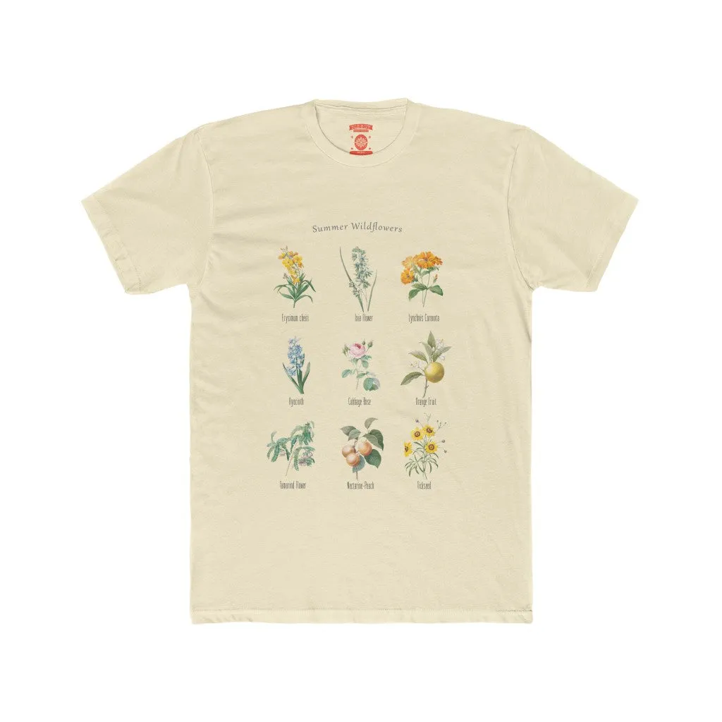 Summer Wildflowers Unisex Crew Neck Tee