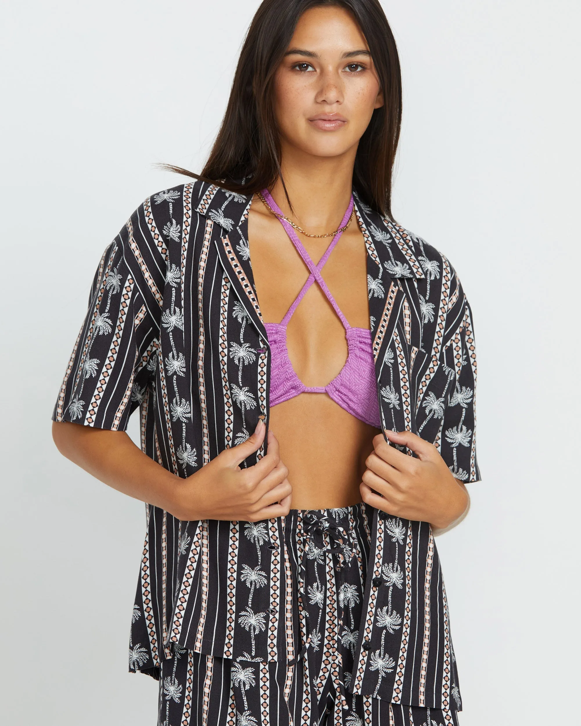 Sun Stunner Top - BLACK COMBO