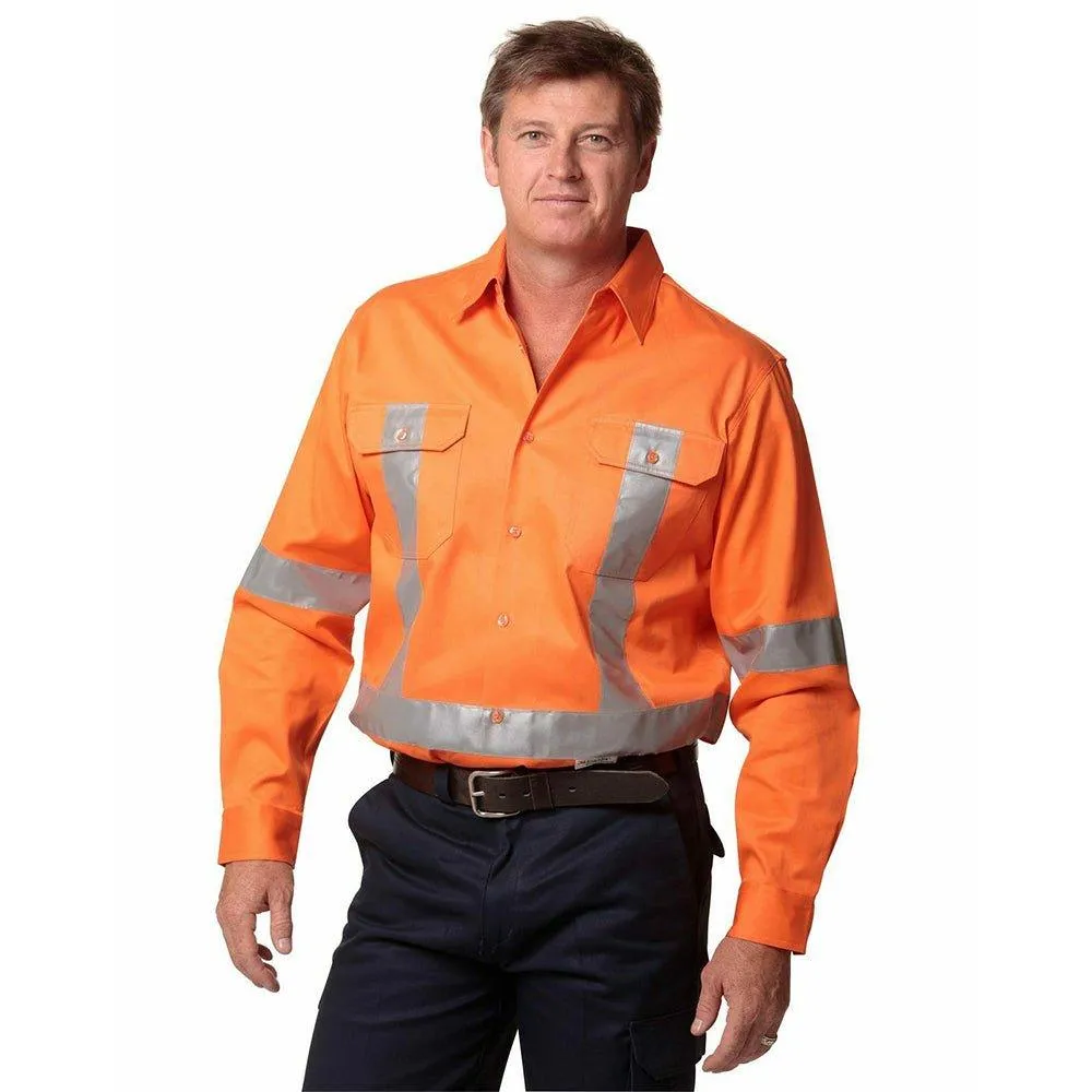 SW56 Cotton Drill Safety Shirt