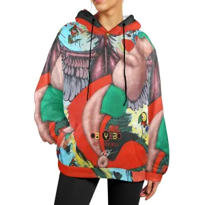 Sweet and Sour Women's Flannel Hoodie