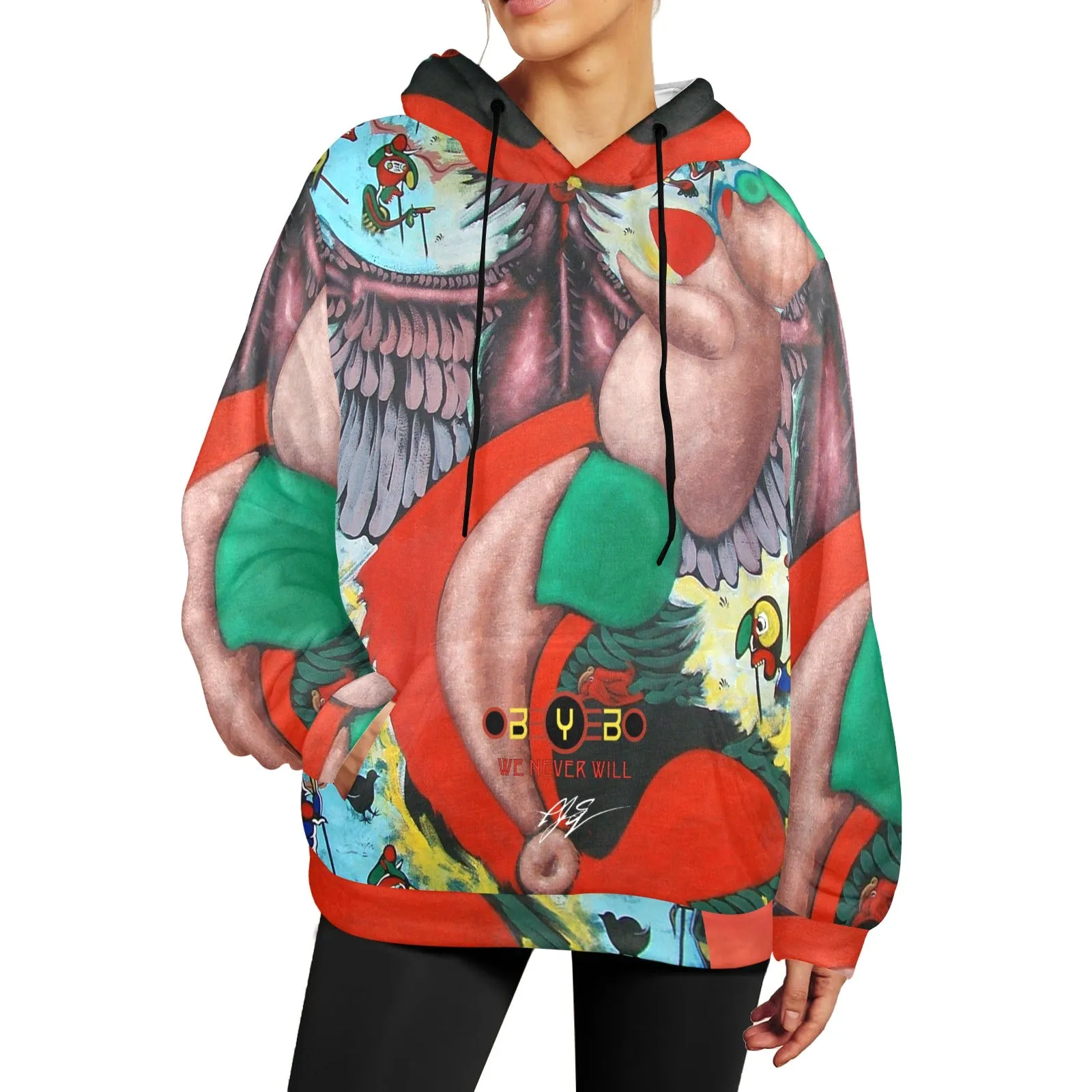 Sweet and Sour Women's Flannel Hoodie