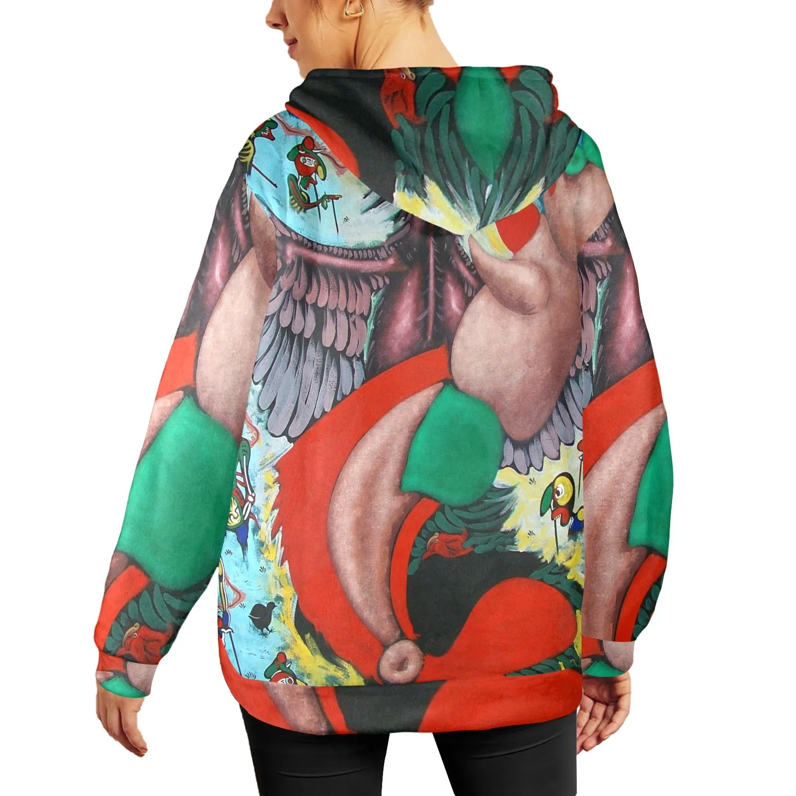 Sweet and Sour Women's Flannel Hoodie
