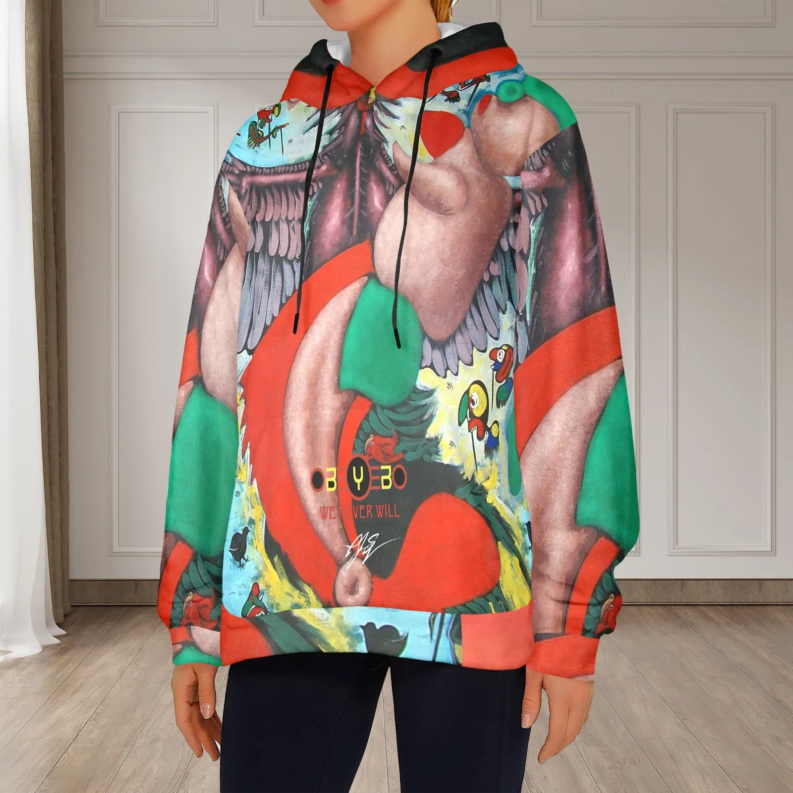 Sweet and Sour Women's Flannel Hoodie