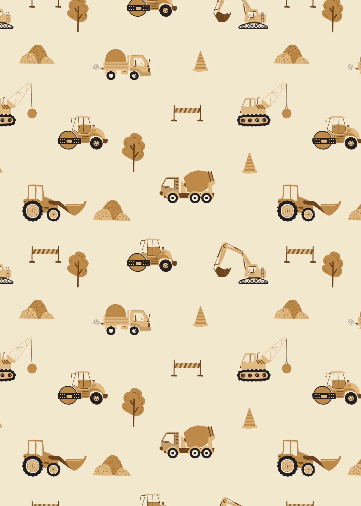 T-Shirt & Short Set | Construction