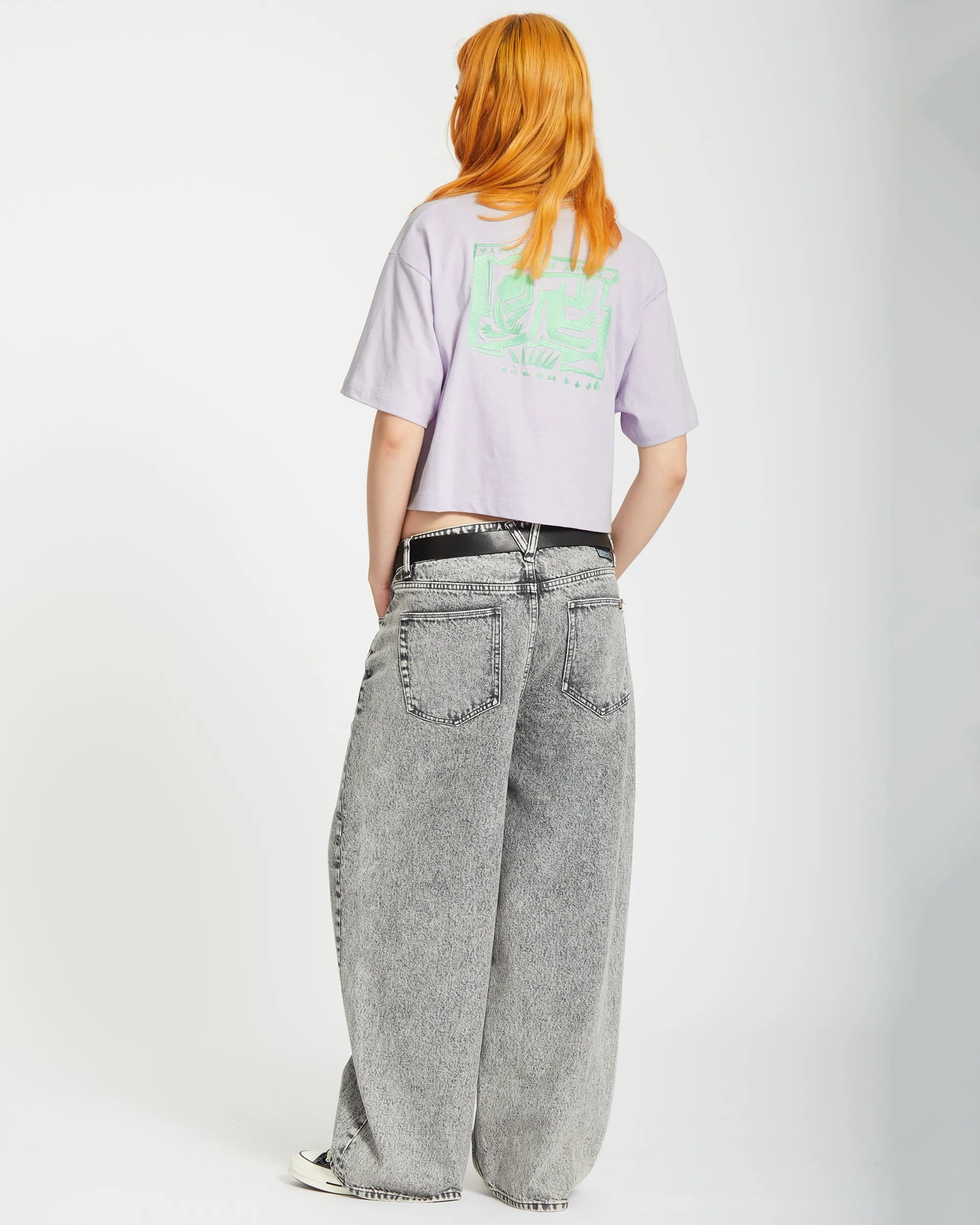 T-shirt Drumstone - DUSTY LAVENDER