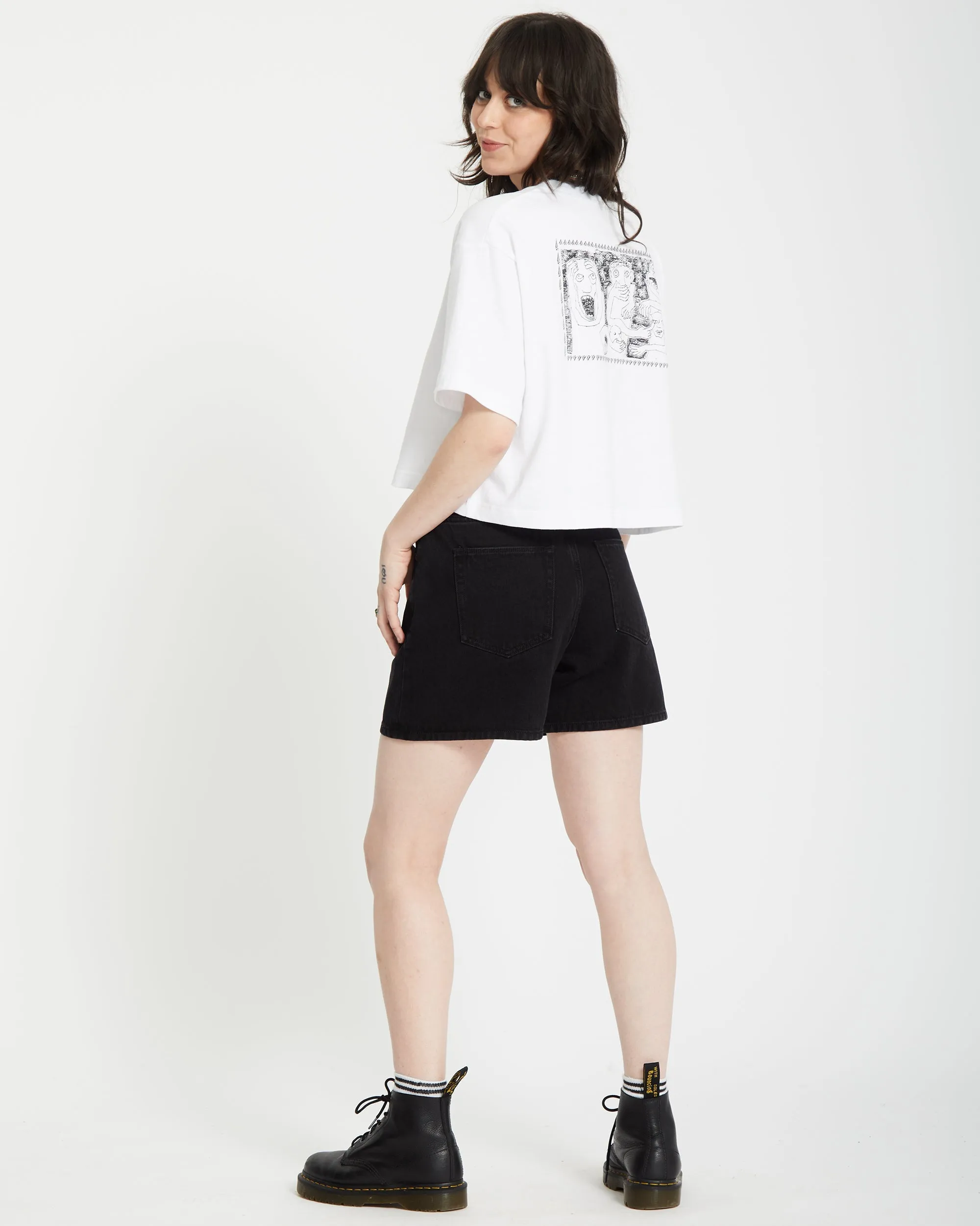T-shirt Drumstone - WHITE