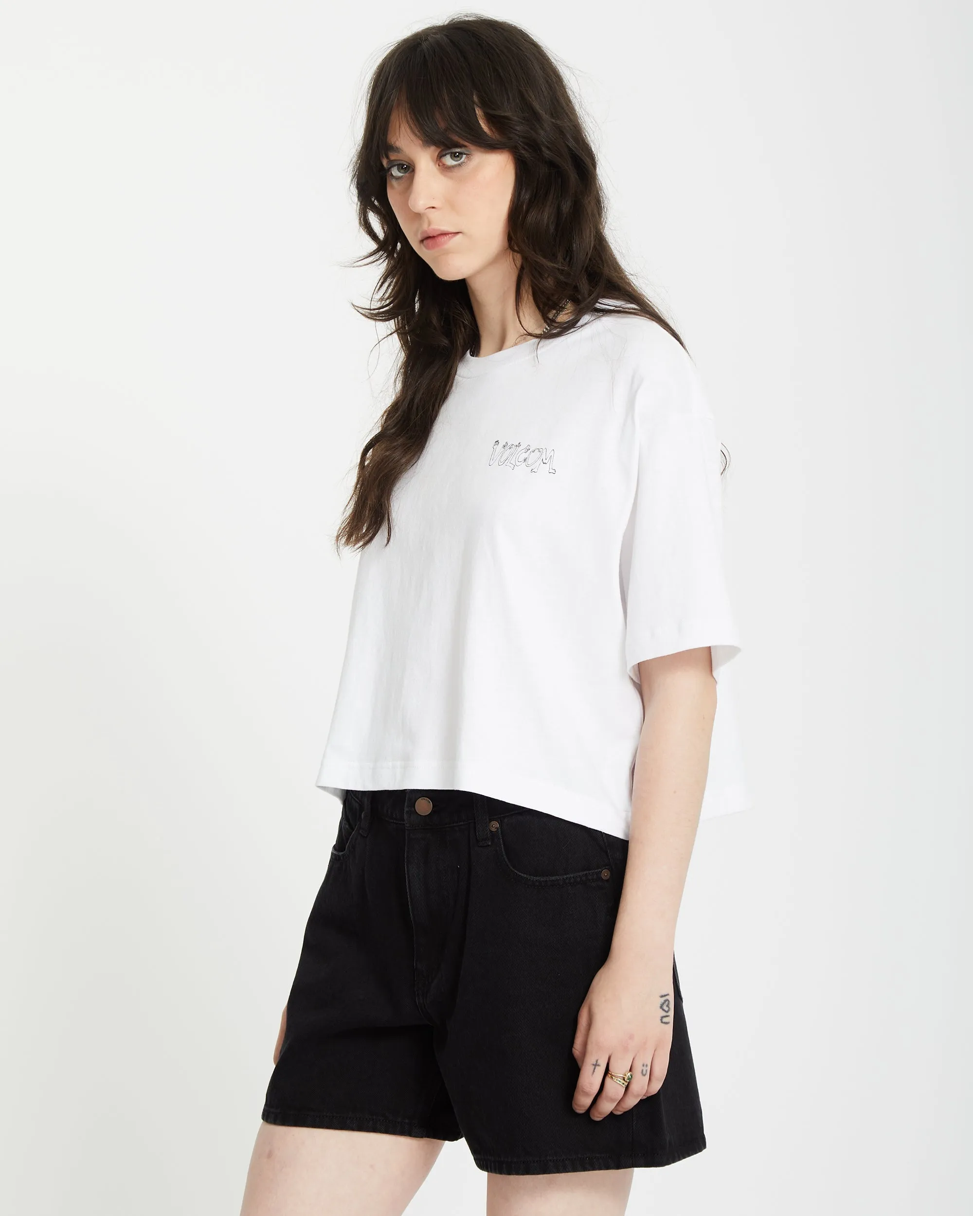 T-shirt Drumstone - WHITE