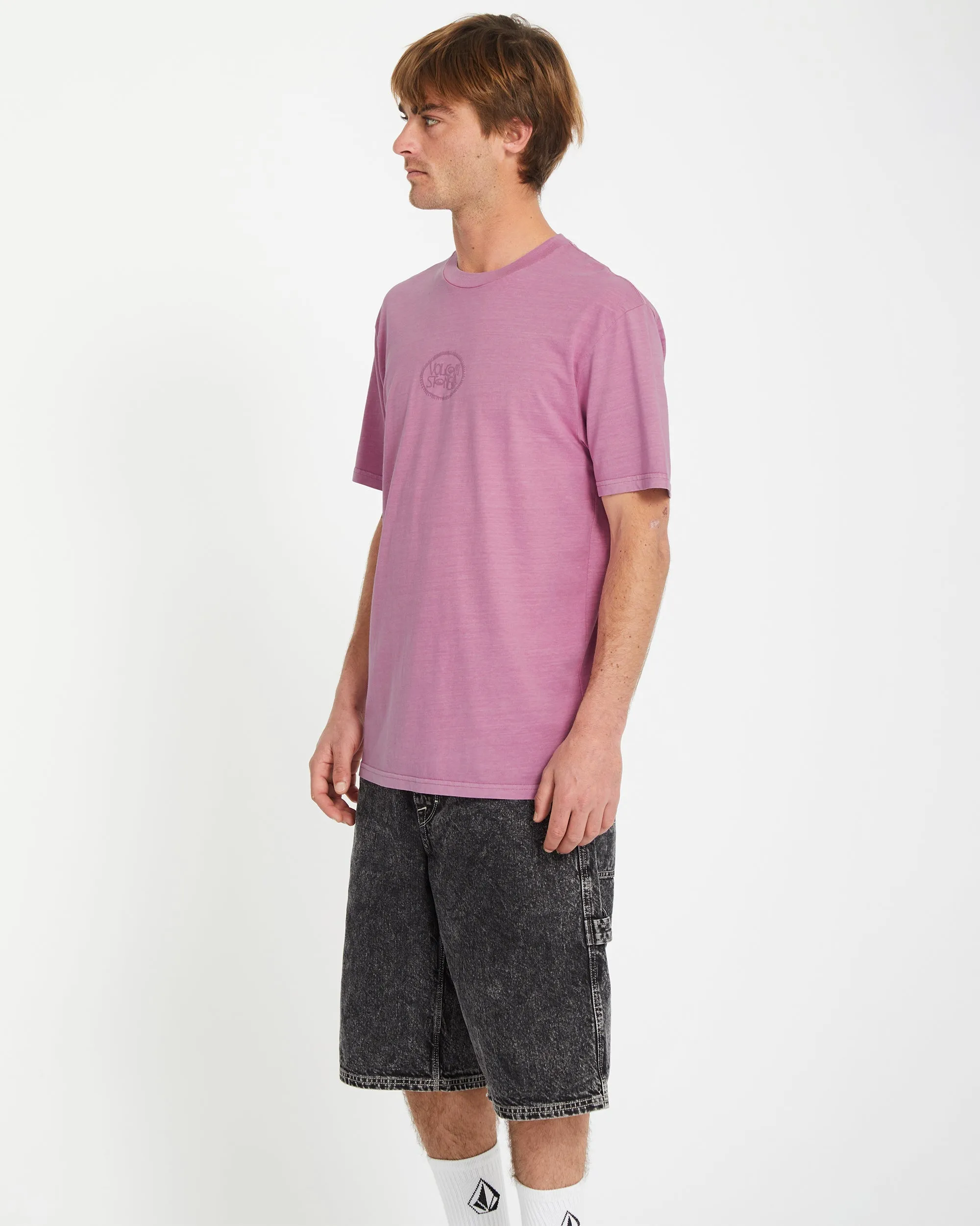 T-shirt Handstone - STEEL PURPLE