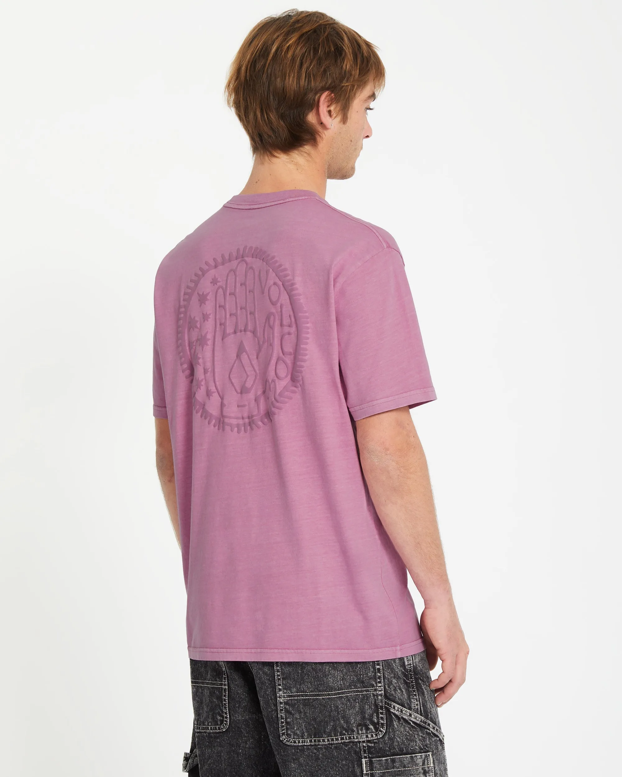T-shirt Handstone - STEEL PURPLE