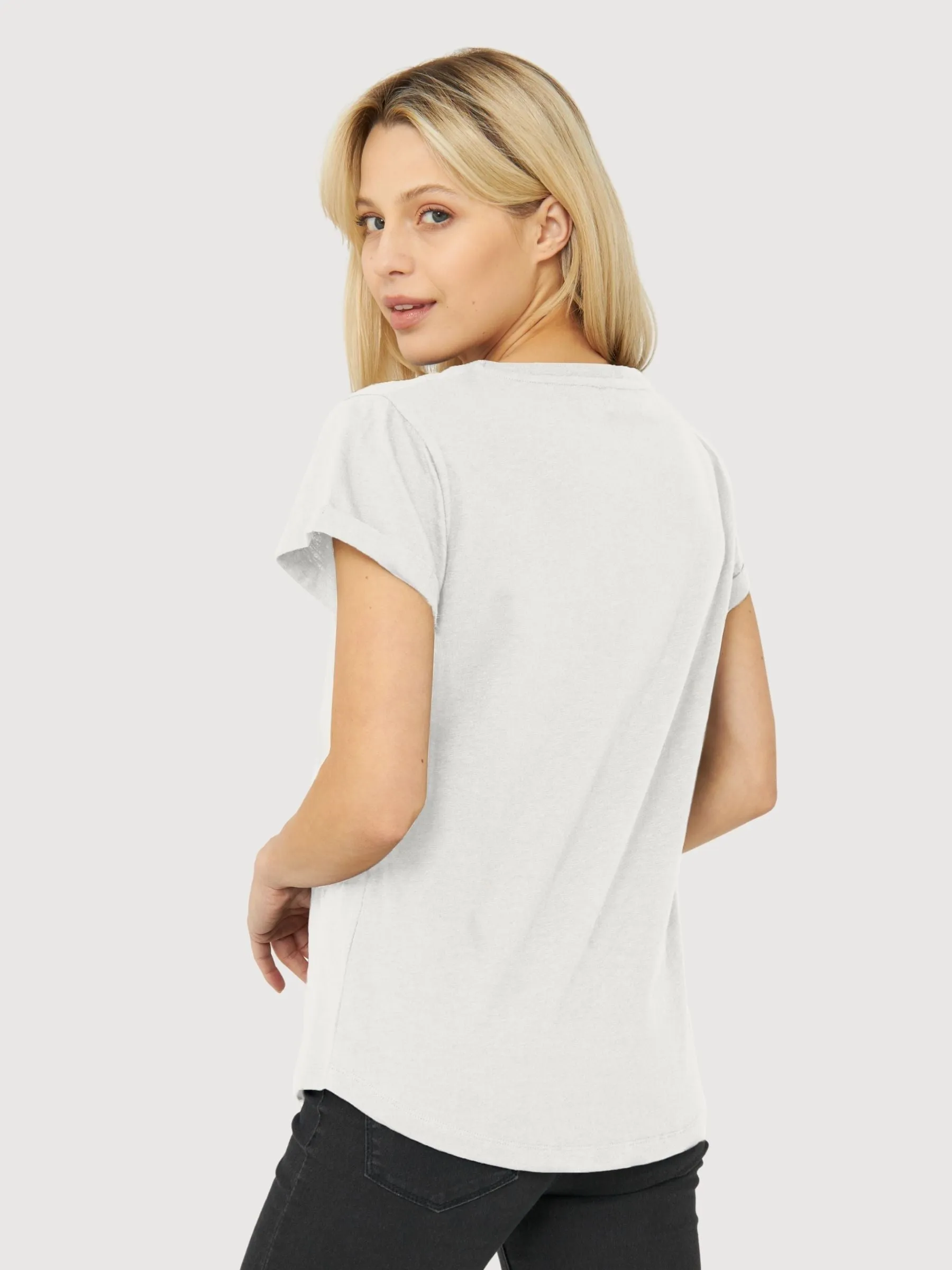 T-shirt Women Seal White | Derbe