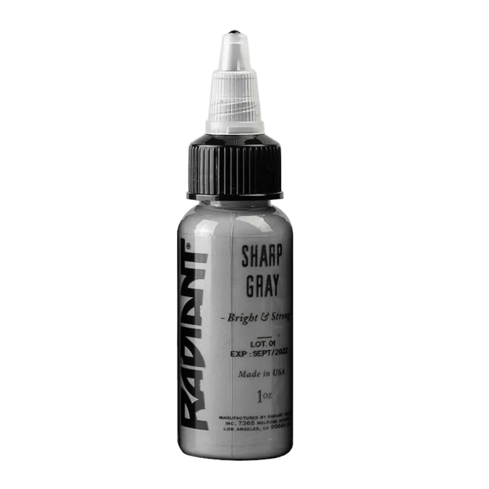 TATTOO INK: RADIANT COLORS SHARP GRAY