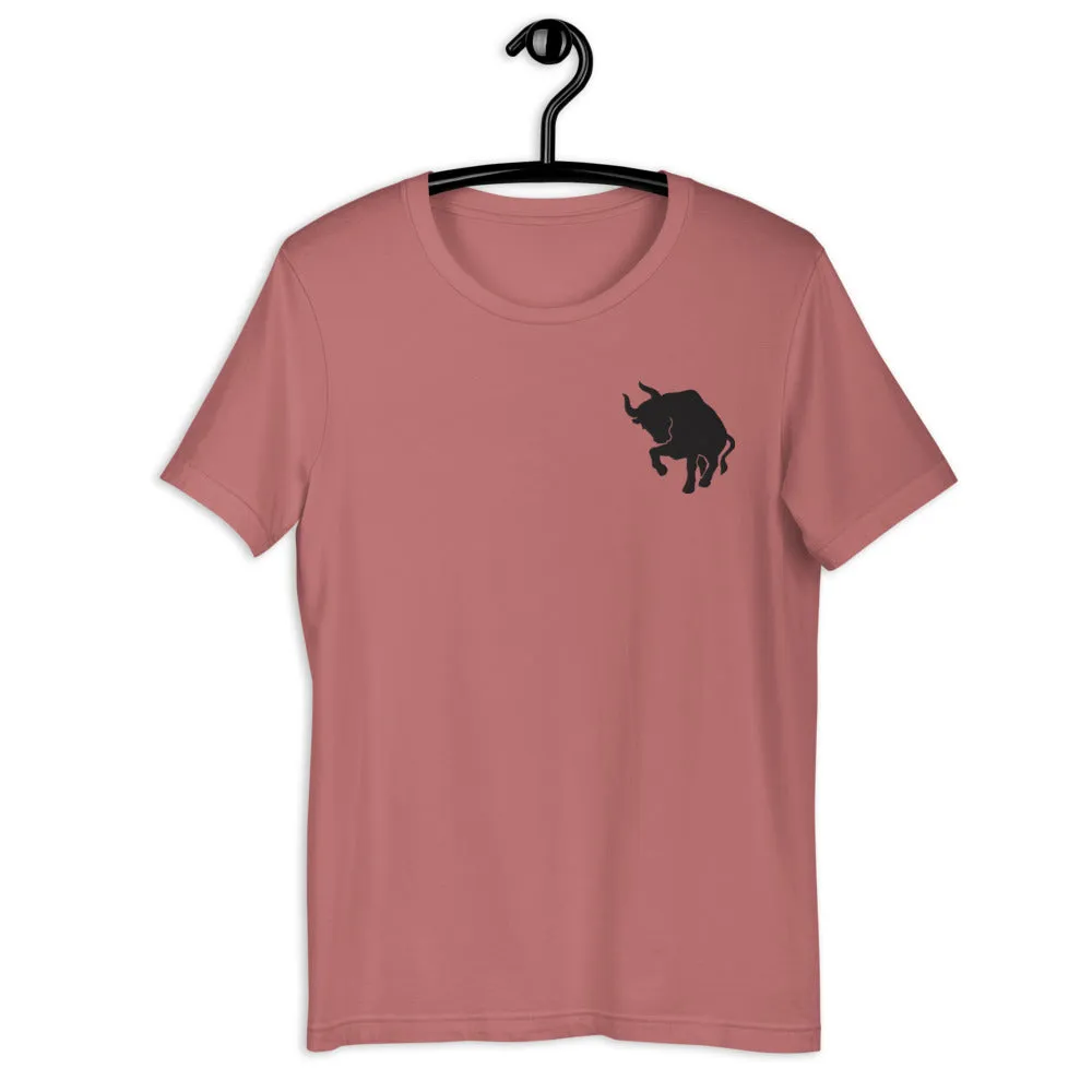 TAURUS T-SHIRT - Taurus Symbol Embroidery