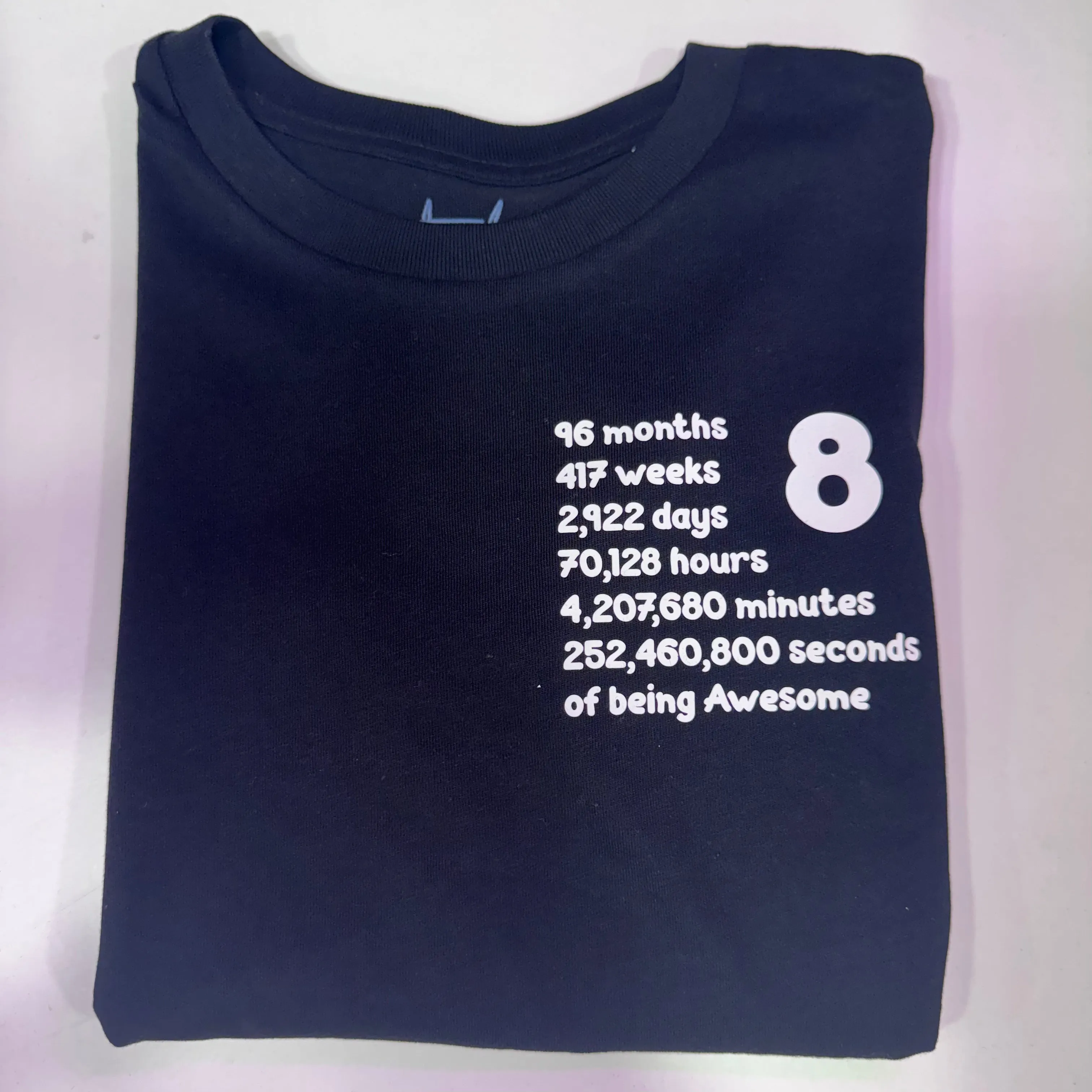 Ted & Stitch Boys Black Birthday T-Shirt Select Age