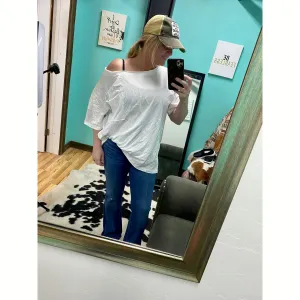 The boyfriend oversize pocket tee