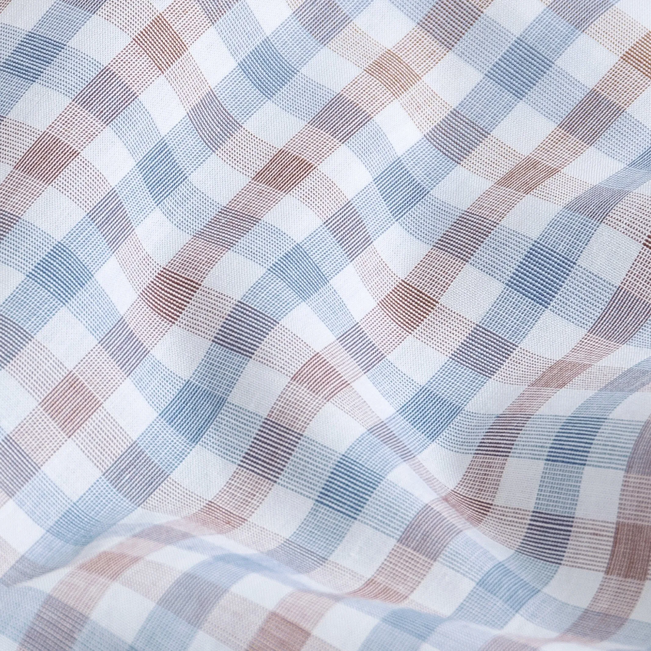 The Brown Arville Comfort Stretch Custom Shirt