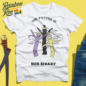 The Future is Non Binary Air Dancer T-Shirt Unisex (NB002)