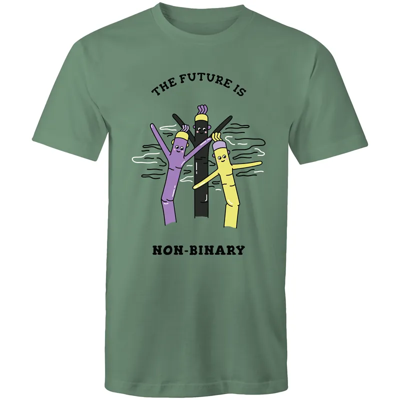 The Future is Non Binary Air Dancer T-Shirt Unisex (NB002)
