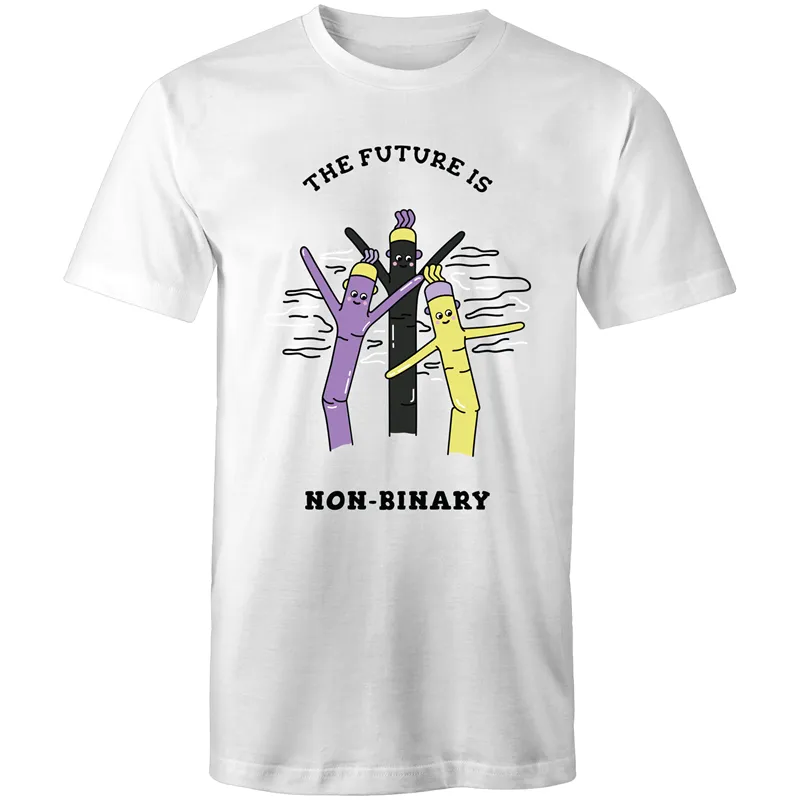 The Future is Non Binary Air Dancer T-Shirt Unisex (NB002)