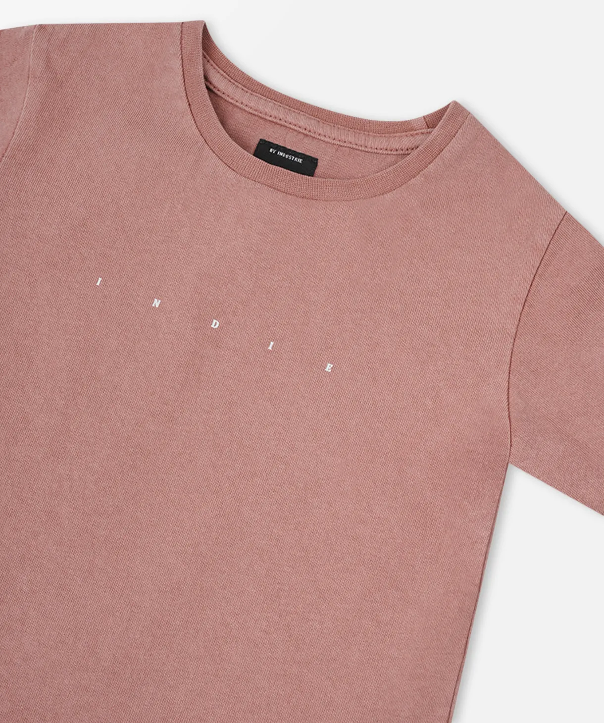 The Indie Oversized Tee - Rhubarb