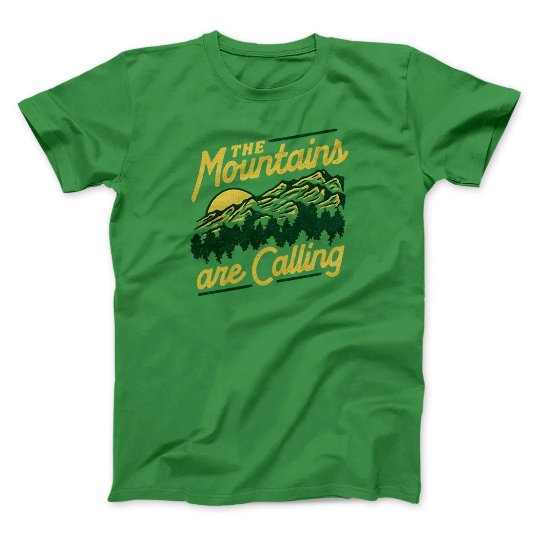 The Mountains Are Calling Men/Unisex T-Shirt
