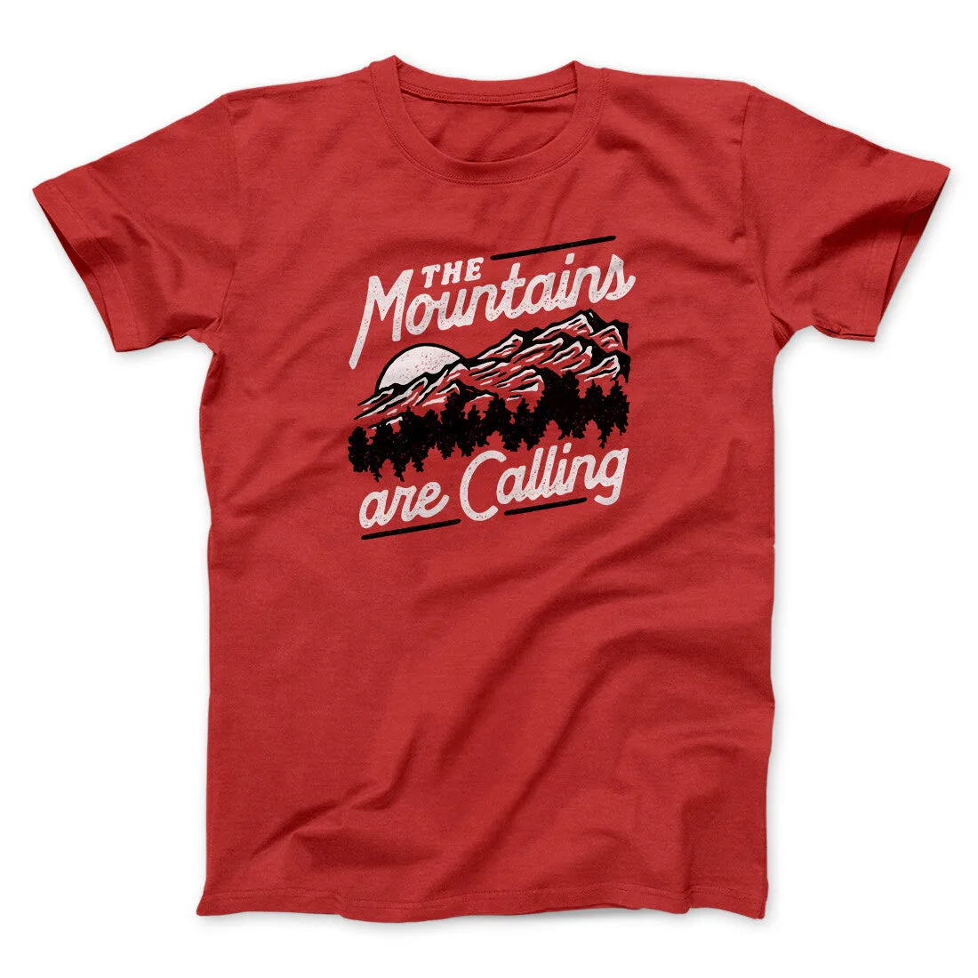 The Mountains Are Calling Men/Unisex T-Shirt