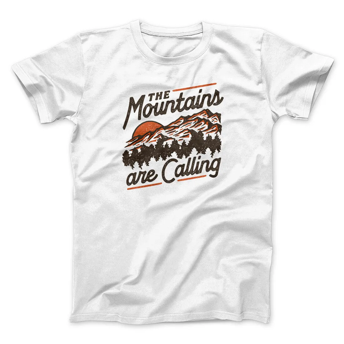 The Mountains Are Calling Men/Unisex T-Shirt