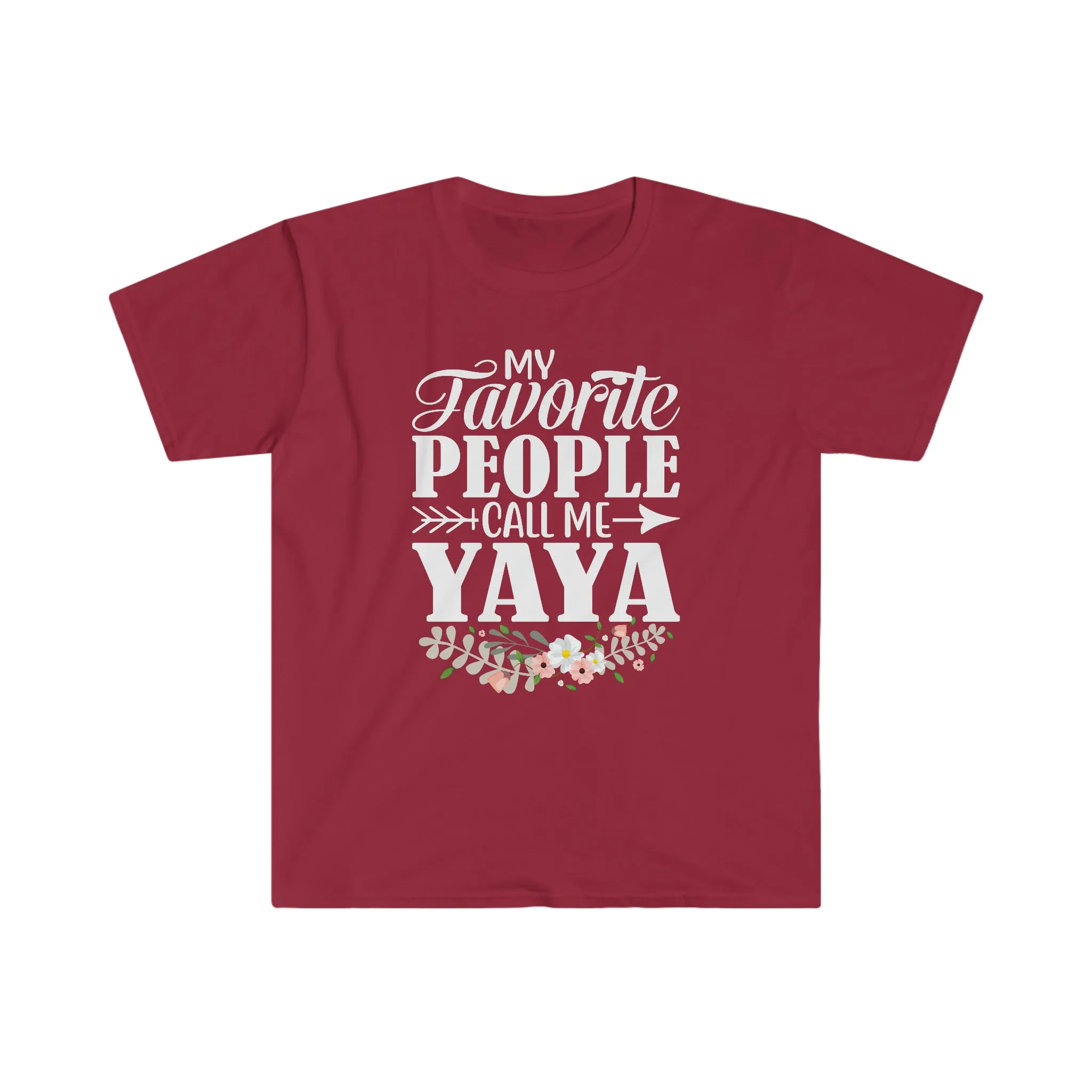 They Call Me Yaya - Unisex Softstyle T-Shirt