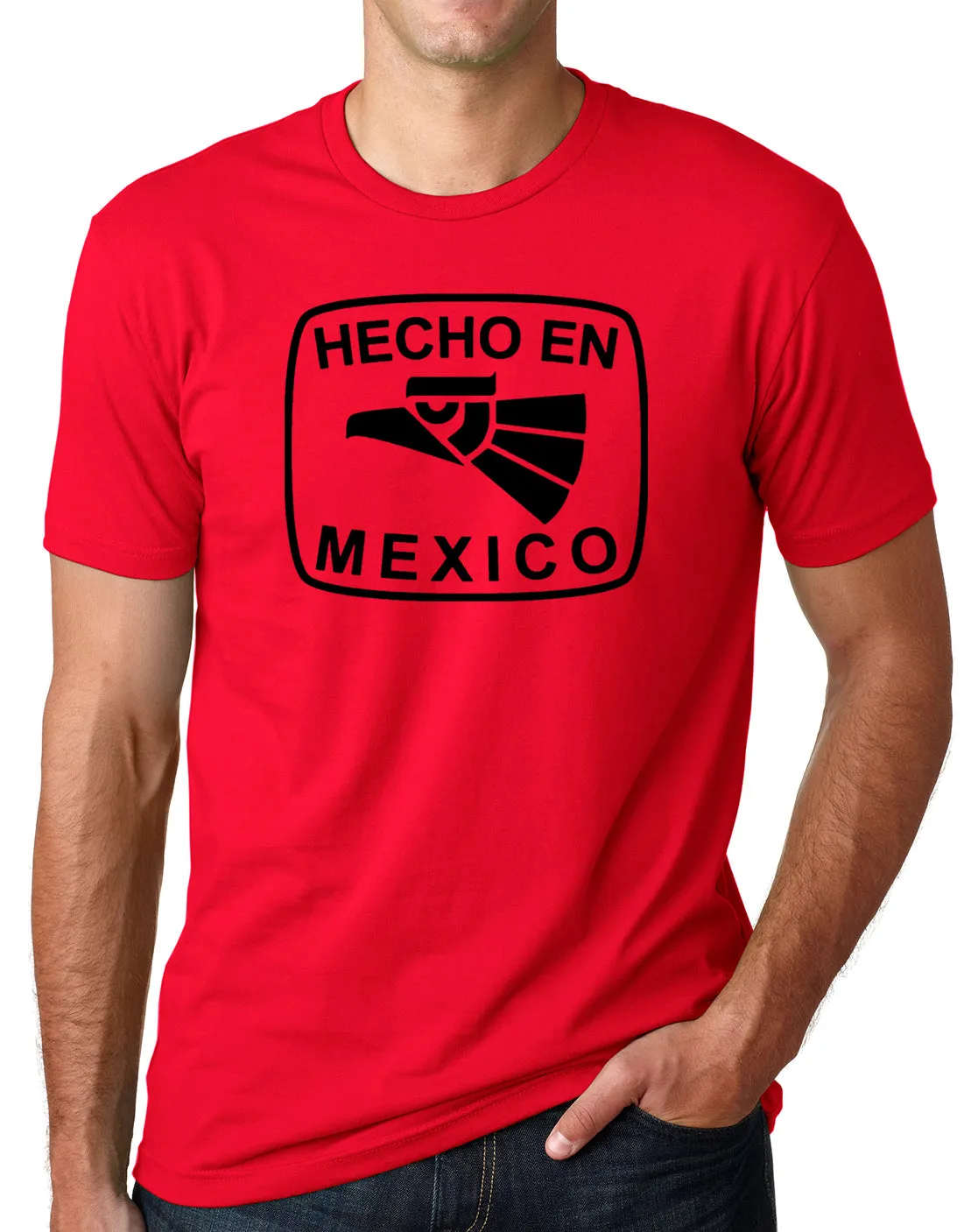 Think Out Loud Apparel Hecho En Mexico Funny T-Shirt Mexican Humor Tee