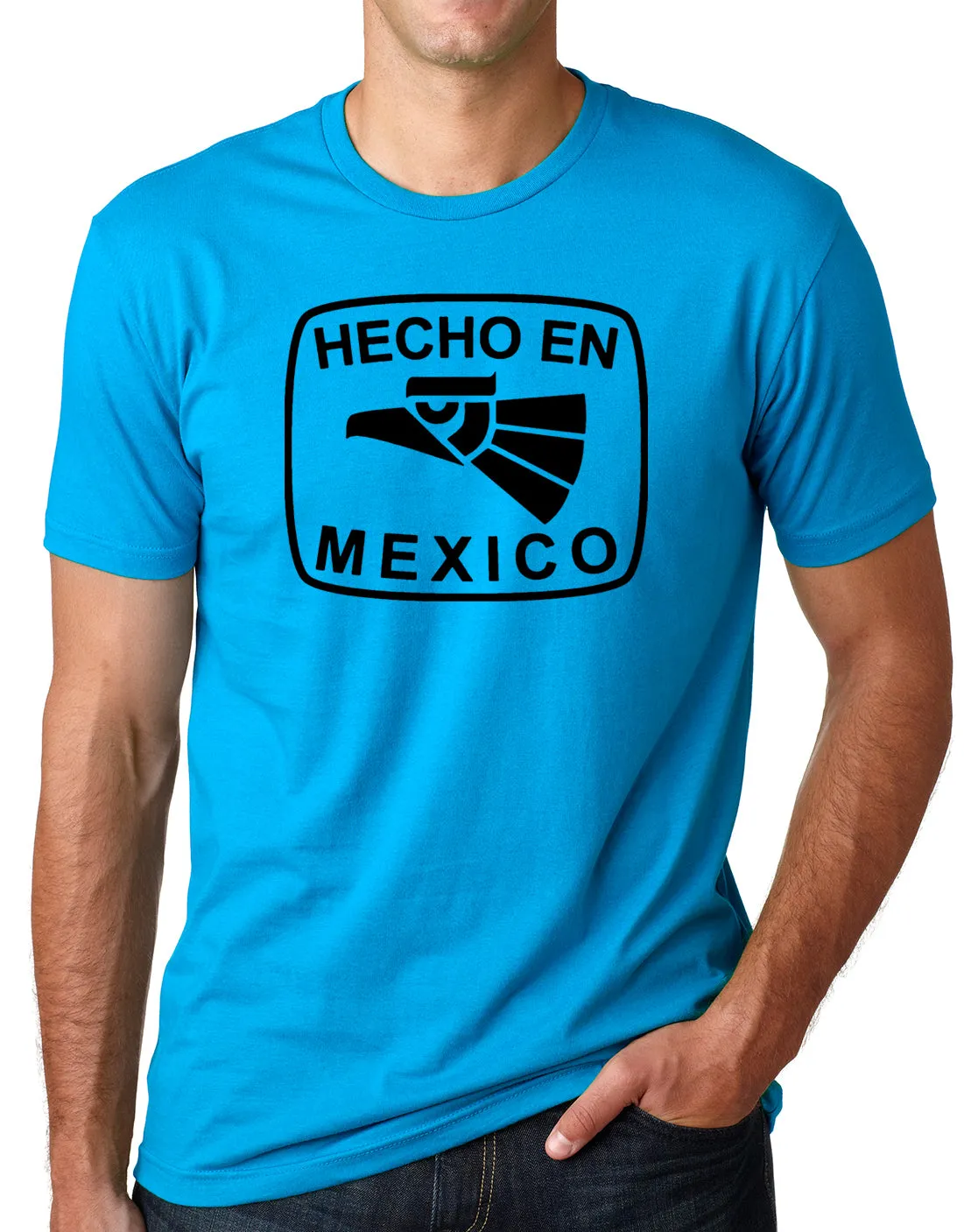 Think Out Loud Apparel Hecho En Mexico Funny T-Shirt Mexican Humor Tee