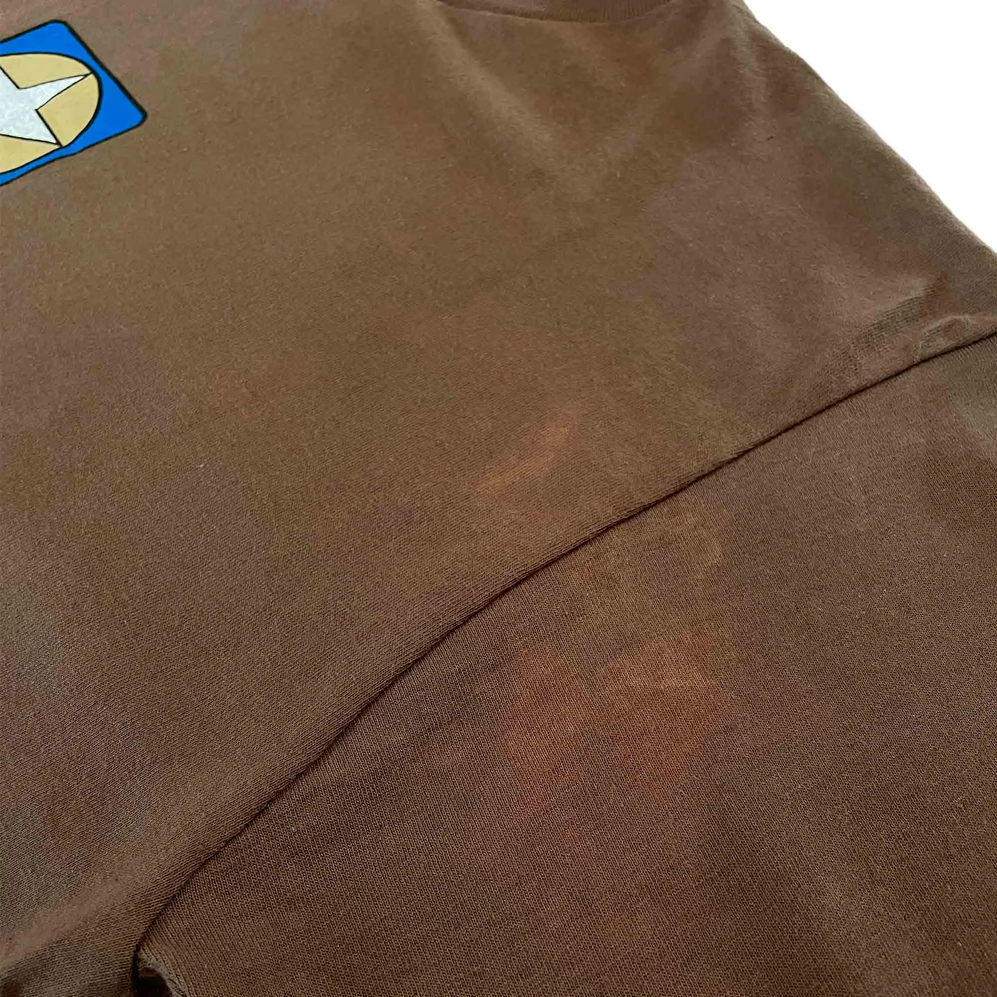 Tracker Trucks 'Star' T-Shirt (Brown) VINTAGE 90s