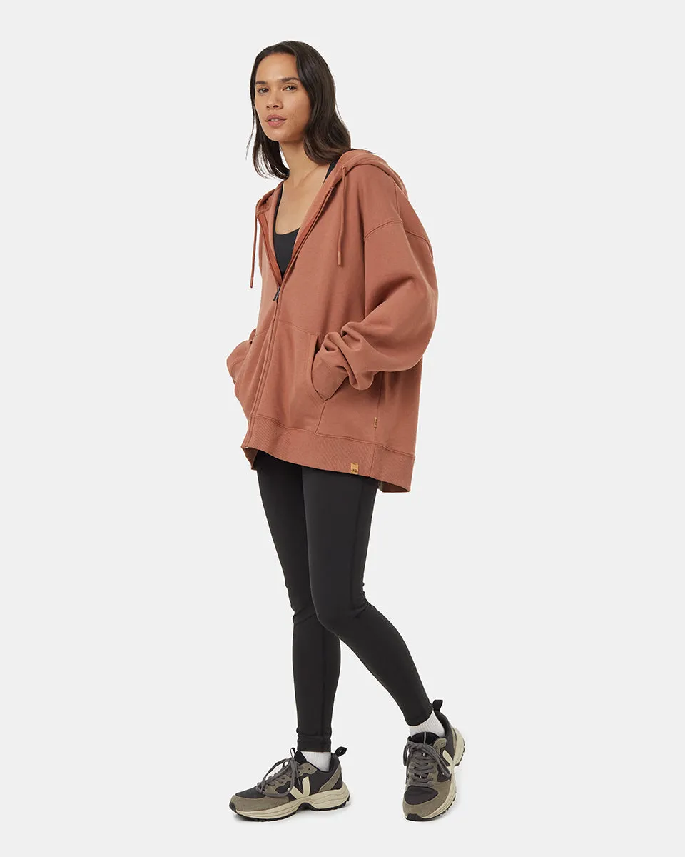TreeFleece Oversized Zip Hoodie