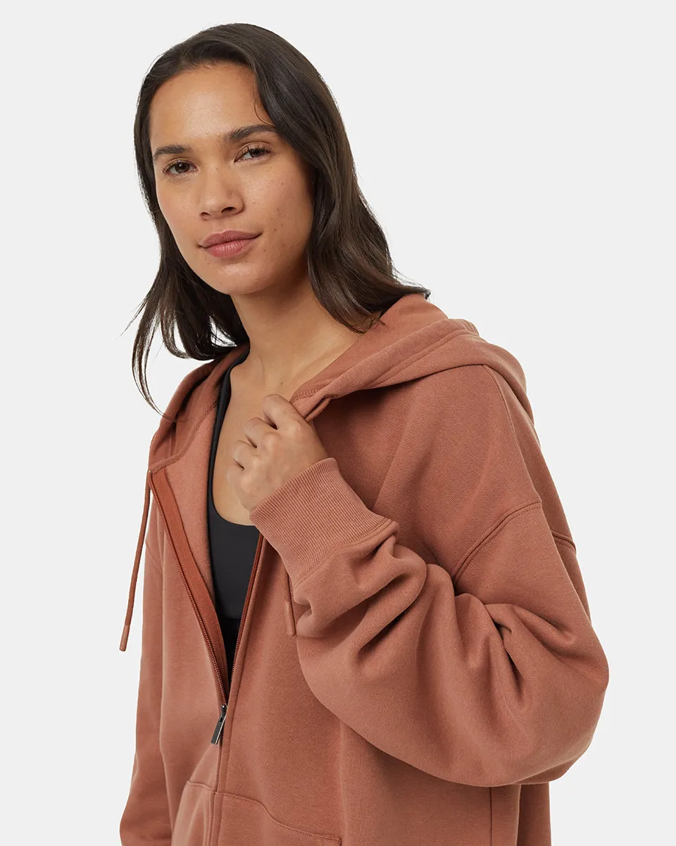 TreeFleece Oversized Zip Hoodie