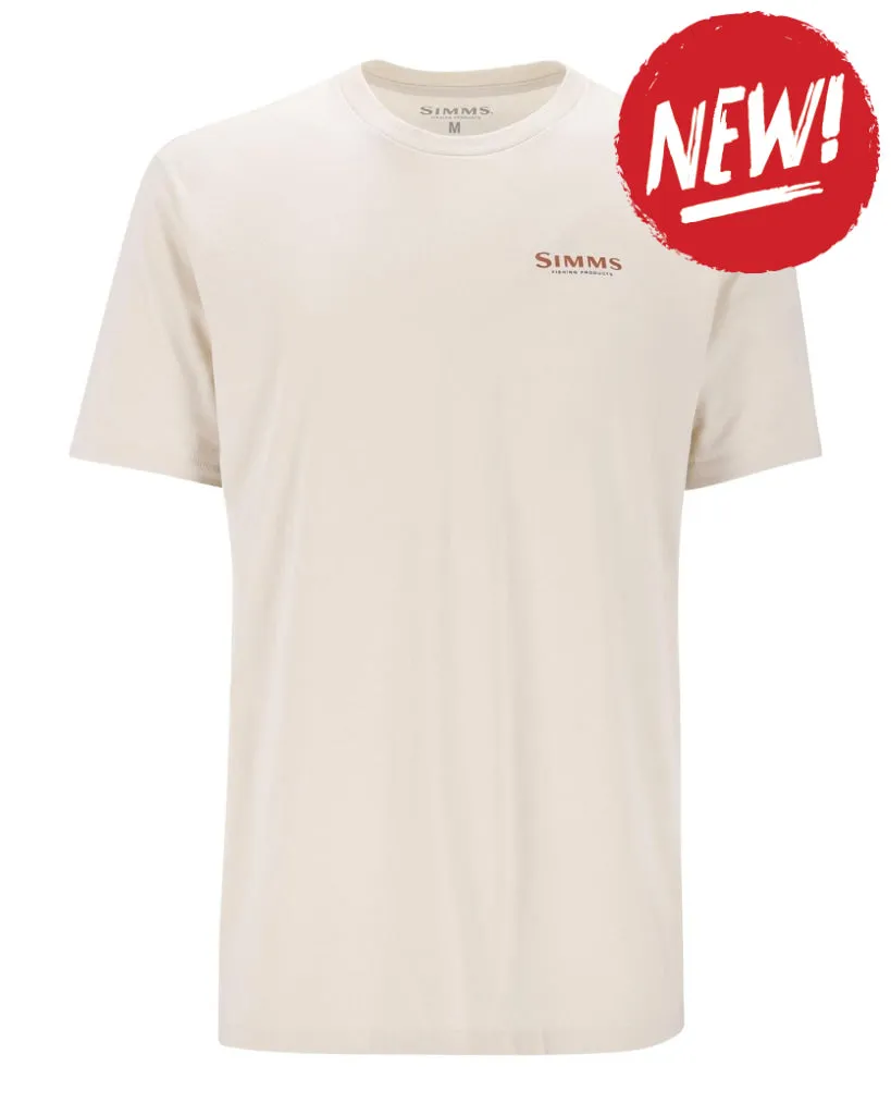 Tricou SIMMS Let It Fly Natural