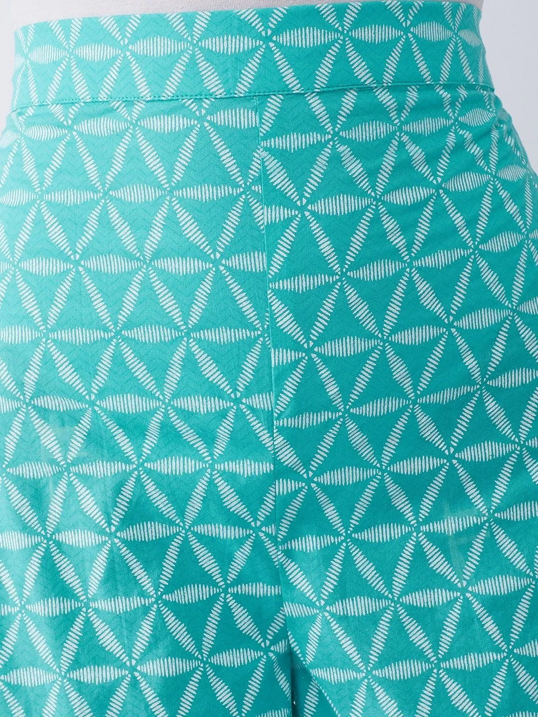 Turquoise Blue Culottes