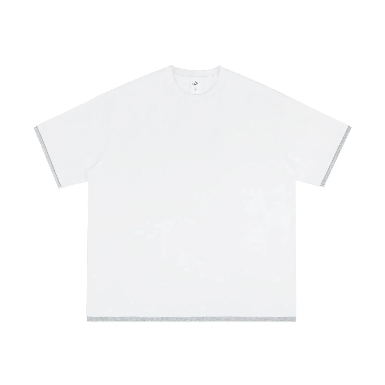 Two-piece Round Neck T-shirt
